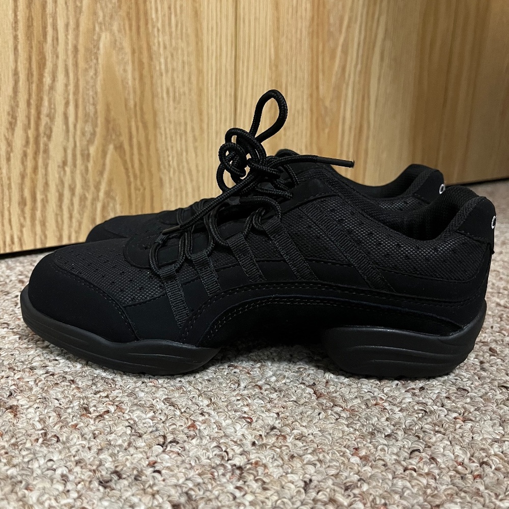 Capezio ROCK IT DANSNEAKER Black Size 9 Women's